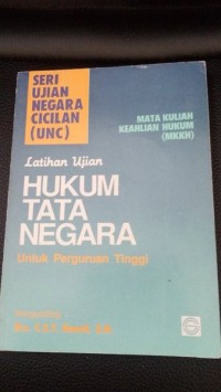 Image of Latihan Ujian Hukum Tata Negara