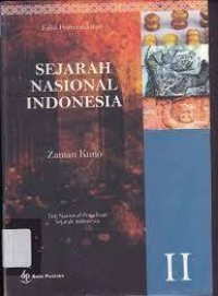 Image of Sejarah Nasional Indonesia II : Zaman Kuno
